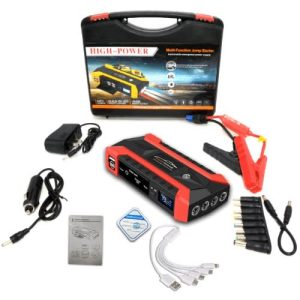 Car jump starter kit with tyre pump